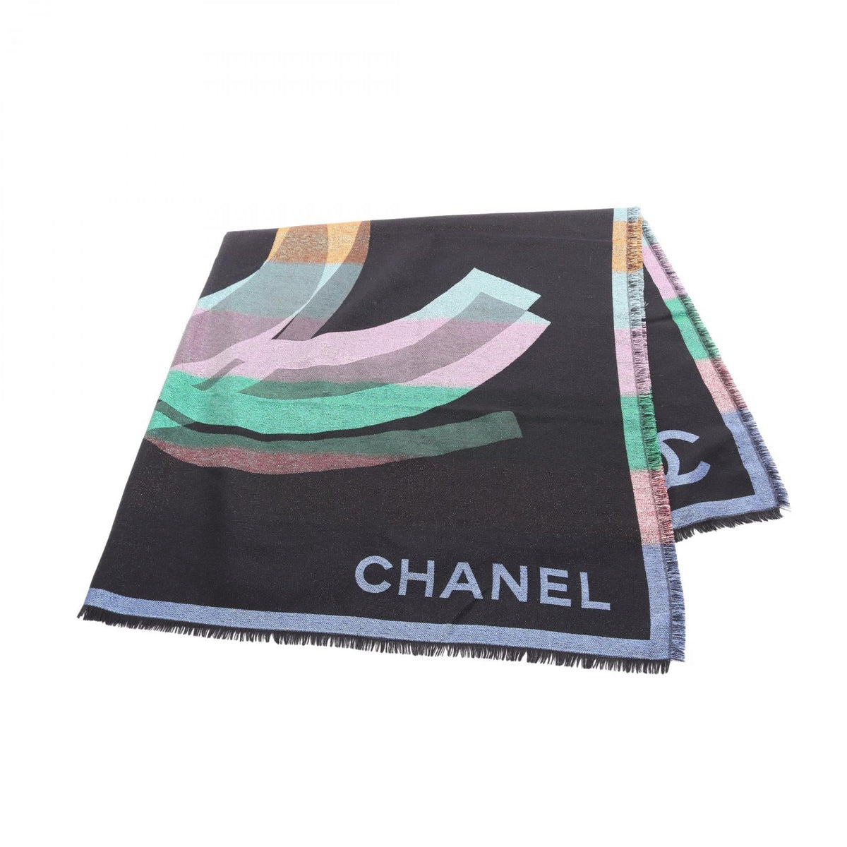 Chanel COCO Mark · Silk Cashmere Stole