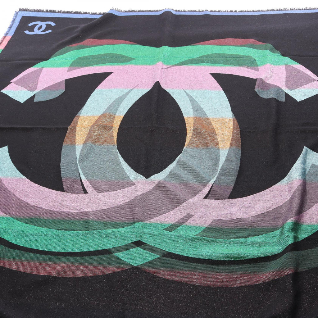 Chanel COCO Mark · Silk Cashmere Stole
