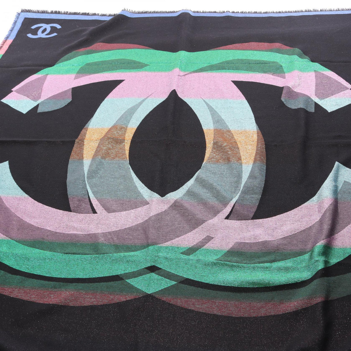 Chanel COCO Mark · Silk Cashmere Stole