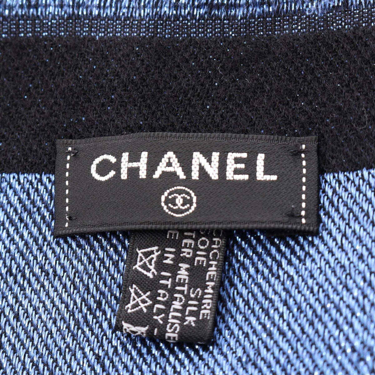 Chanel COCO Mark · Silk Cashmere Stole
