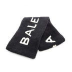 Balenciaga Logo Mouton Scarf