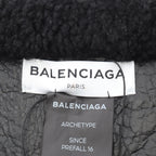 Balenciaga Logo Mouton Scarf