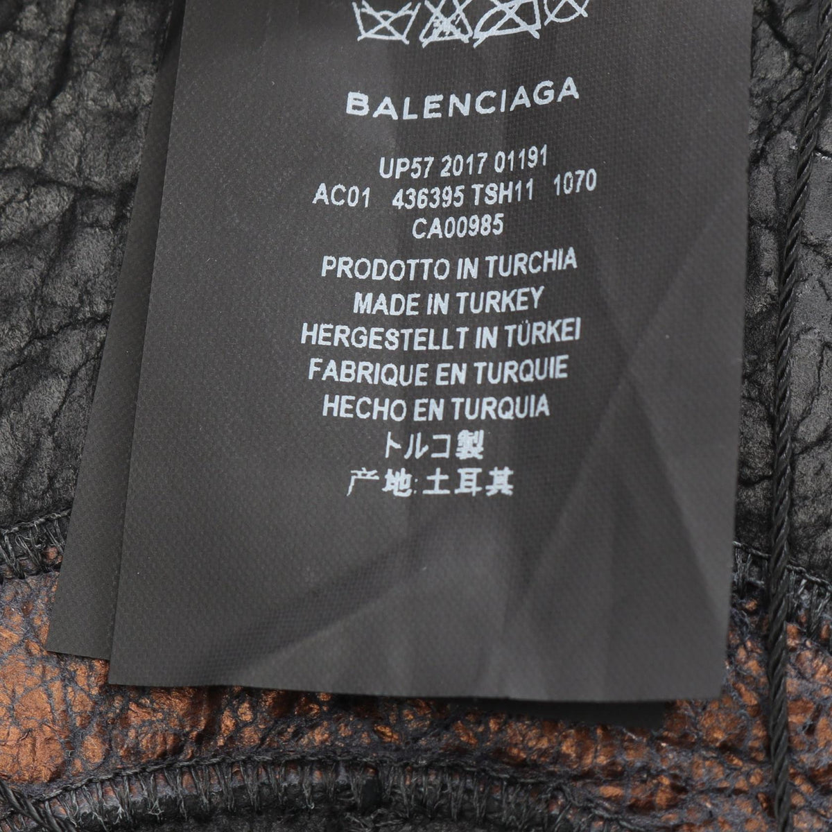 Balenciaga Logo Mouton Scarf