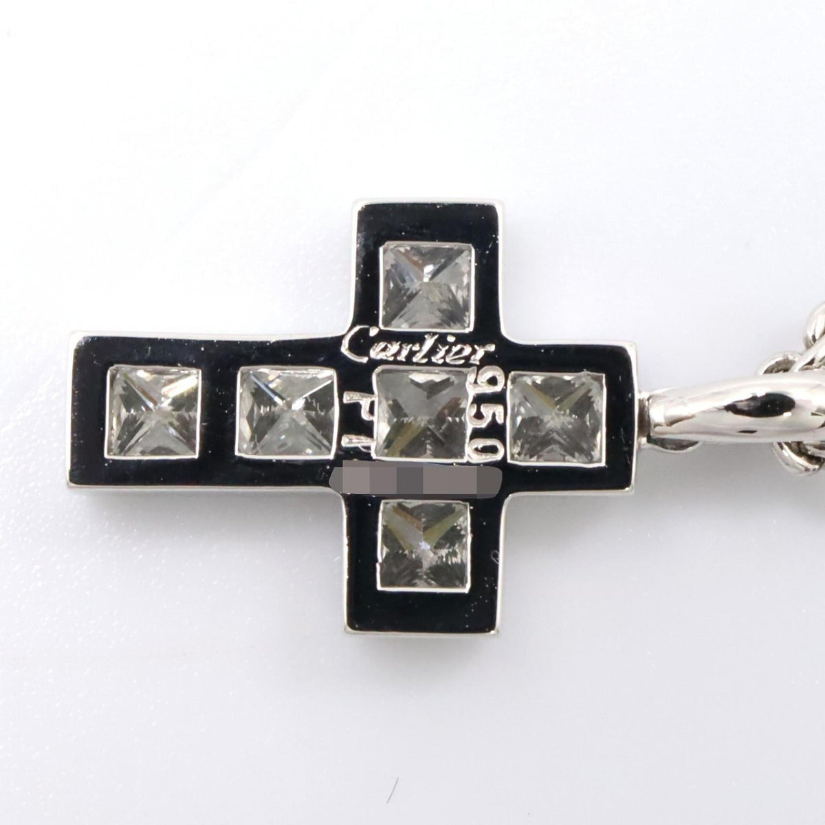 Cartier Cross · Platinum · Diamond Necklace