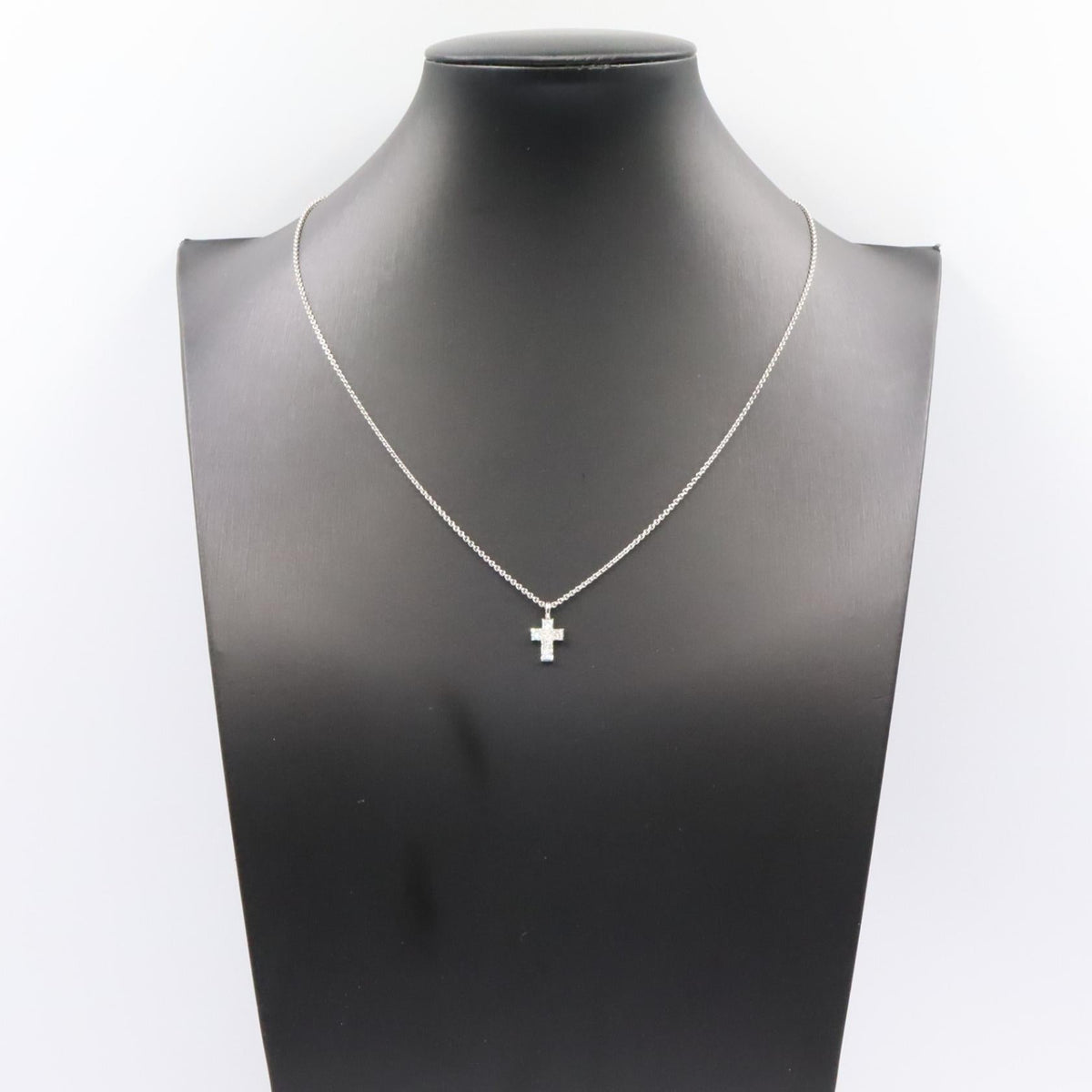 Cartier Cross · Platinum · Diamond Necklace