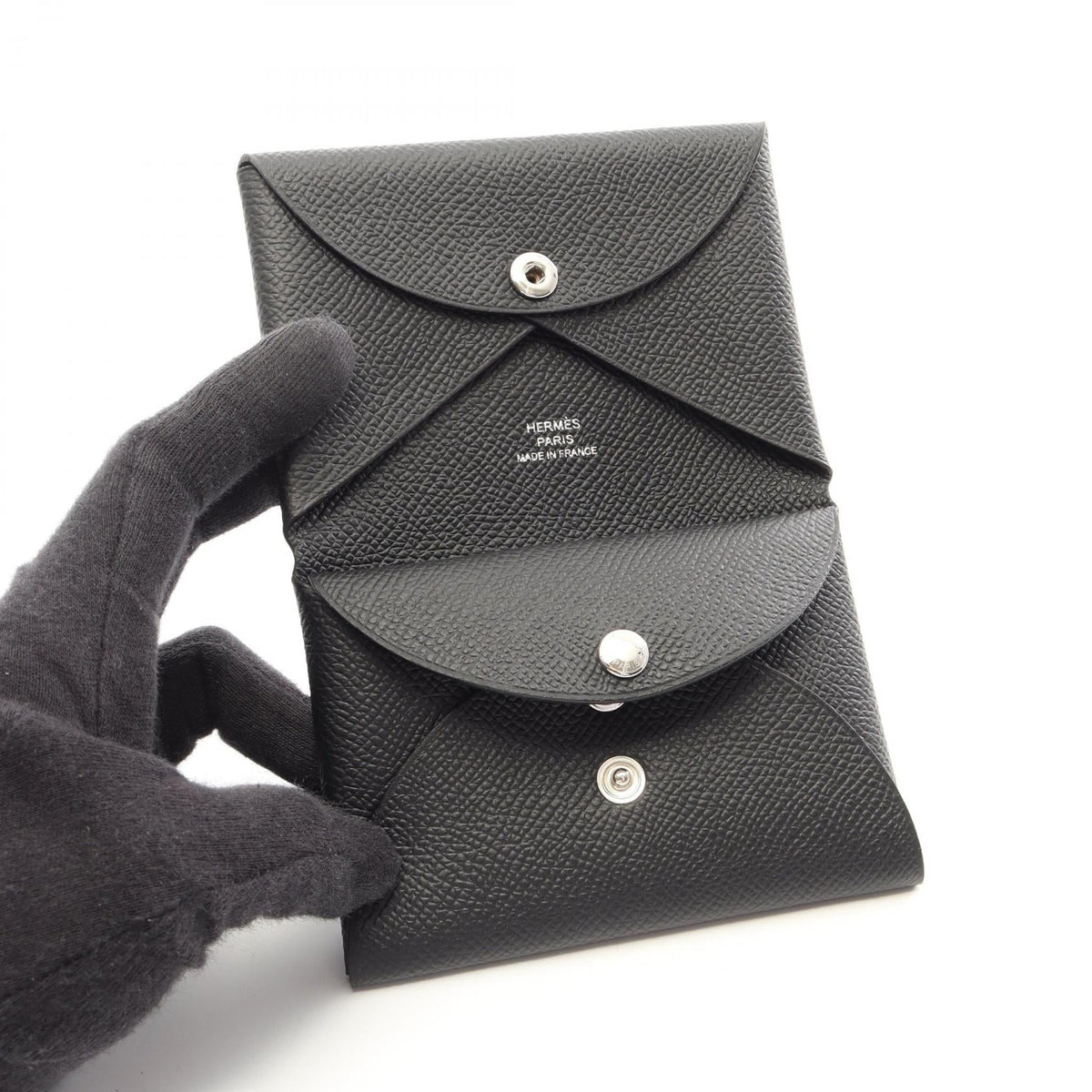 Hermès Calvi Duo · Epsom Leather