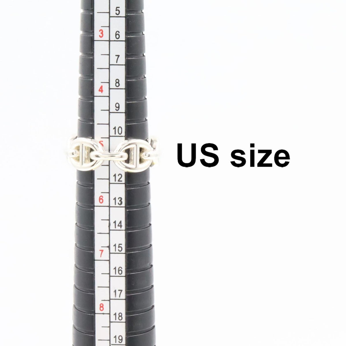 Hermès Enchaînée Ring PM · Silver925