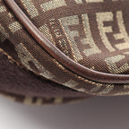 FENDI Zucchino · Canvas Shoulder Bag