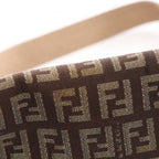 FENDI Zucchino · Canvas Shoulder Bag