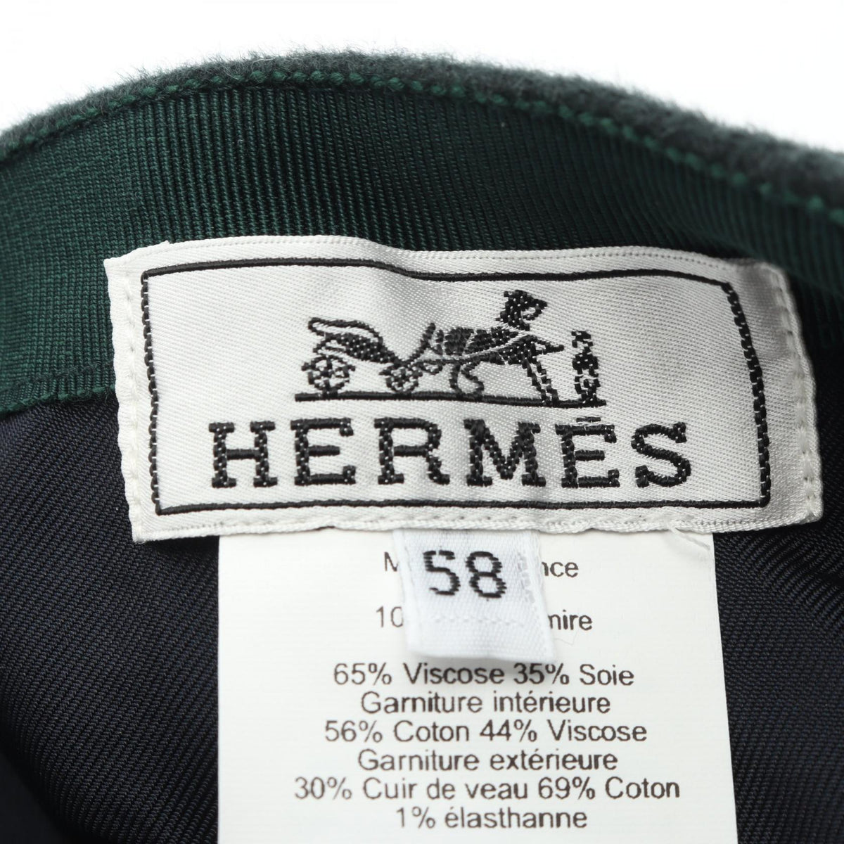 Hermès H Sellier · Cashmere Cap