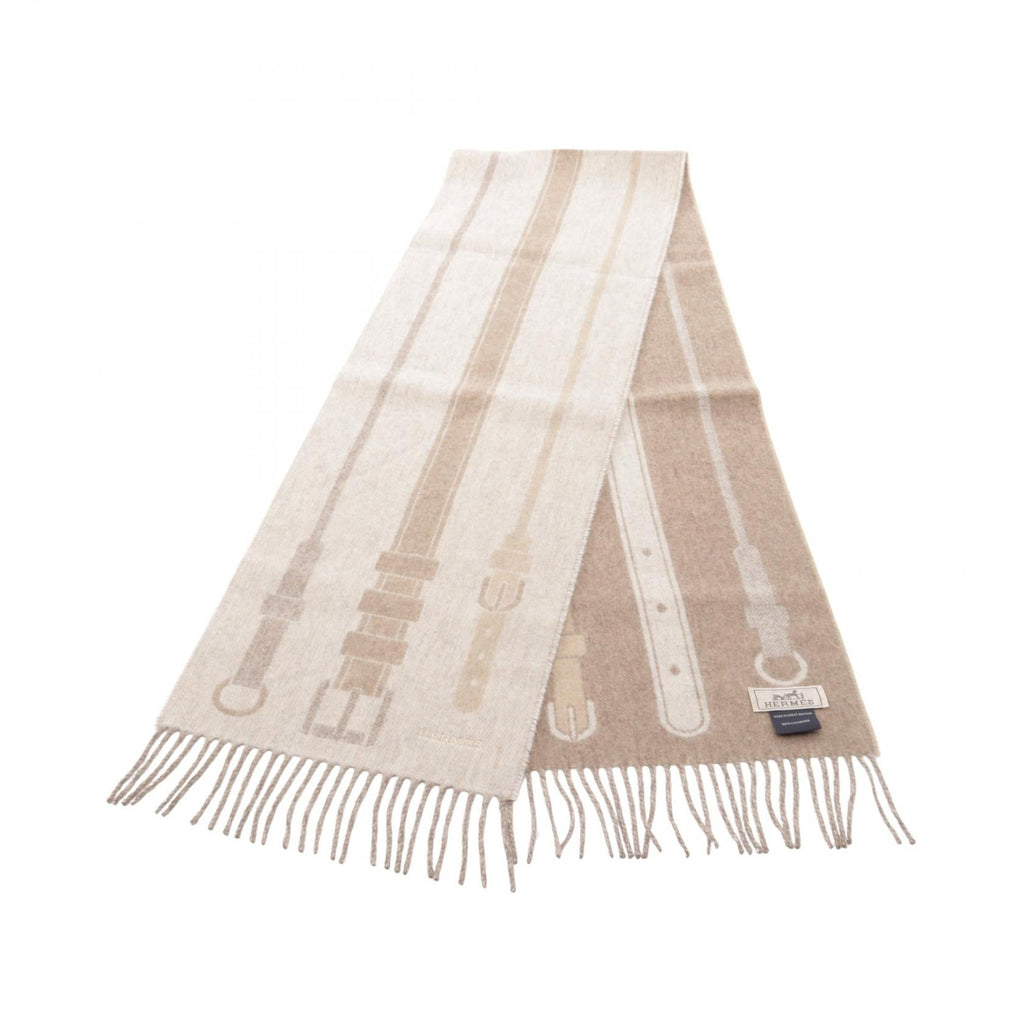 Hermès Sangles Equestres · Cashmere Scarf