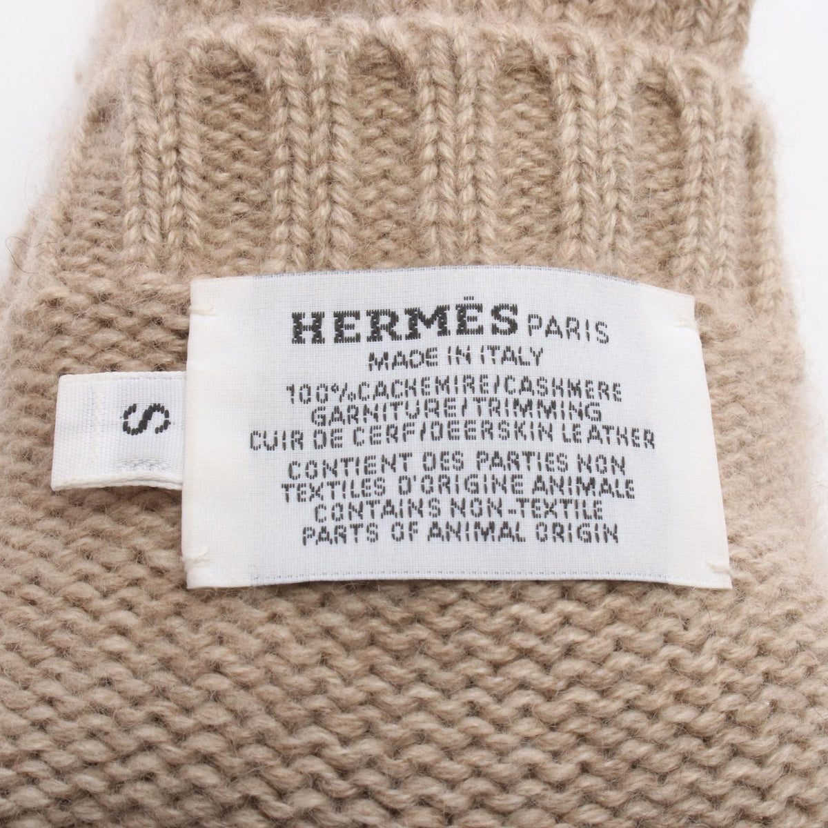 Hermès Lionel · Leather & Cashmere