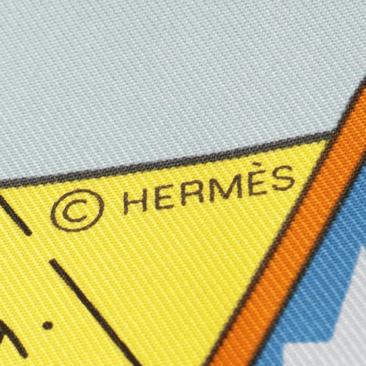 Hermès Carré 90 · Tea for Two · Silk