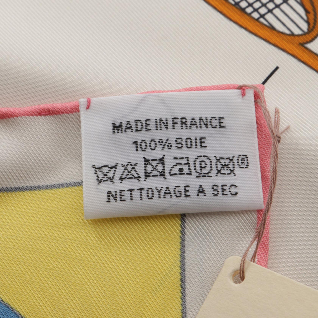 Hermès Carré 90 · Tea for Two · Silk