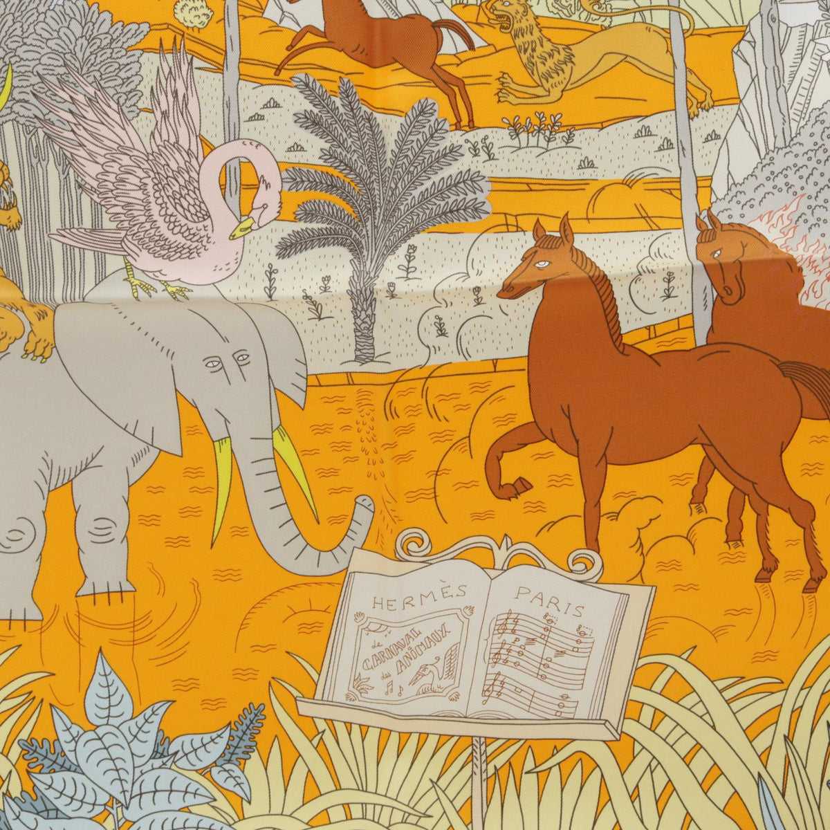 Hermès Carré 90 · Le Carnaval des Animaux