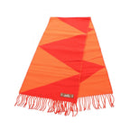 Hermès Kazak Zigzag · Cashmere Scarf