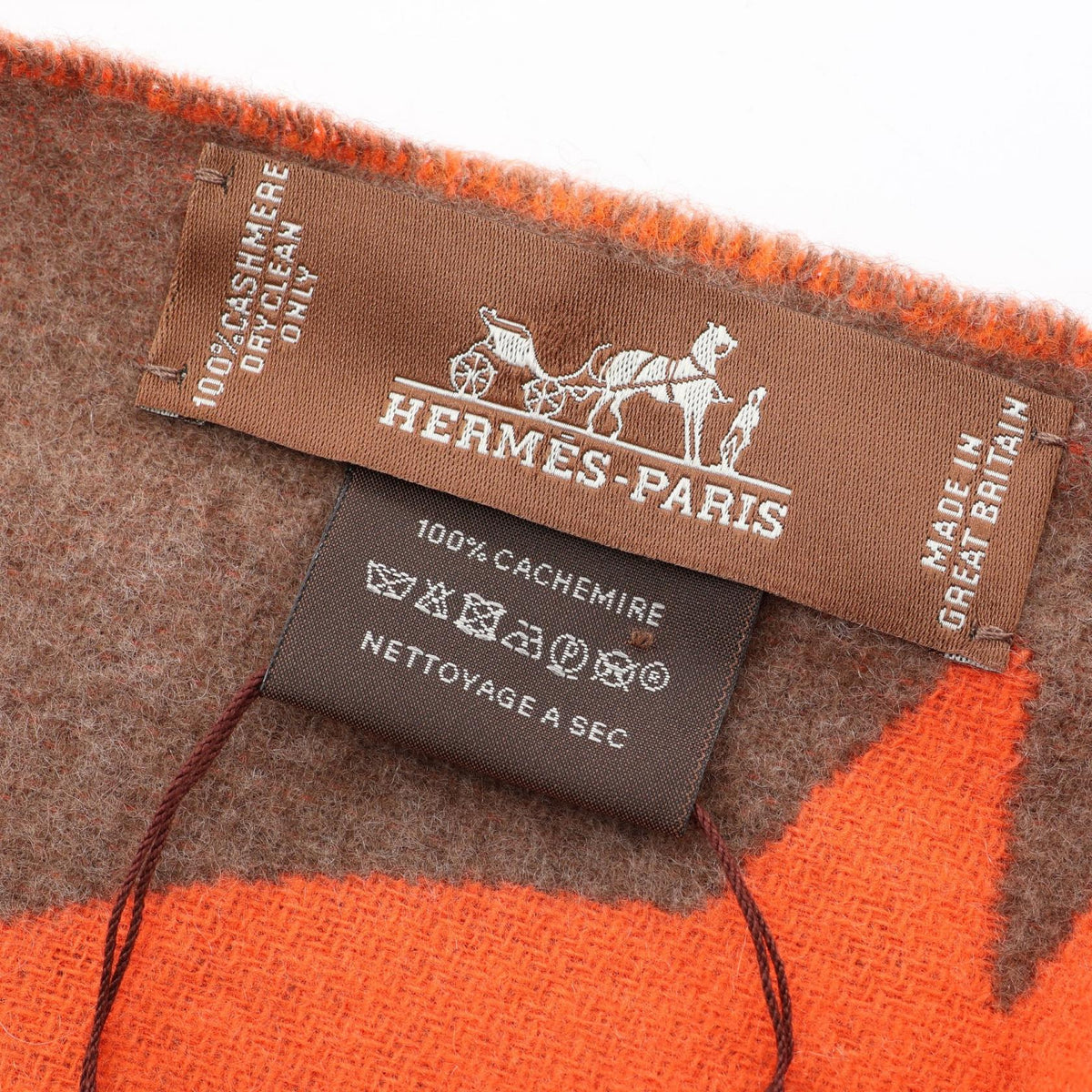 Hermès Boucle Camayle Cashmere Scarf