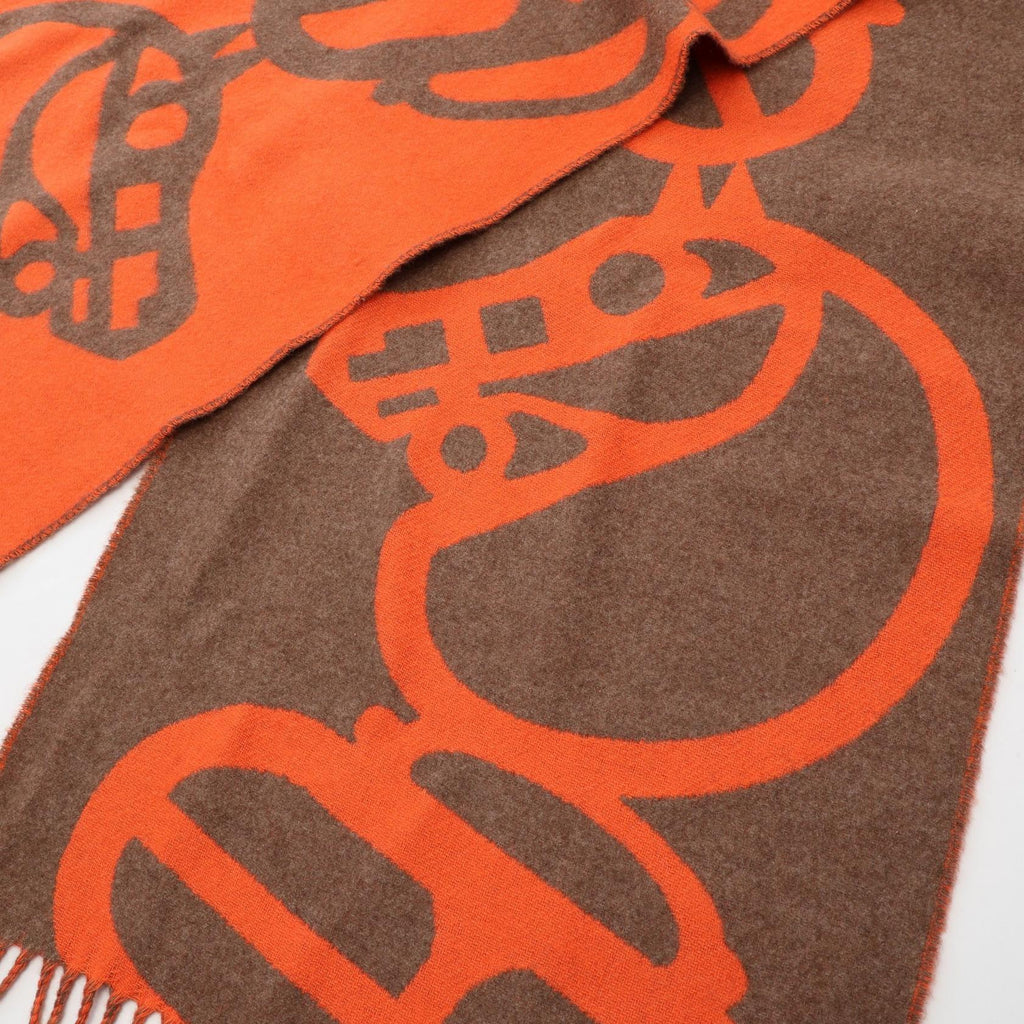 Hermès Boucle Camayle Cashmere Scarf