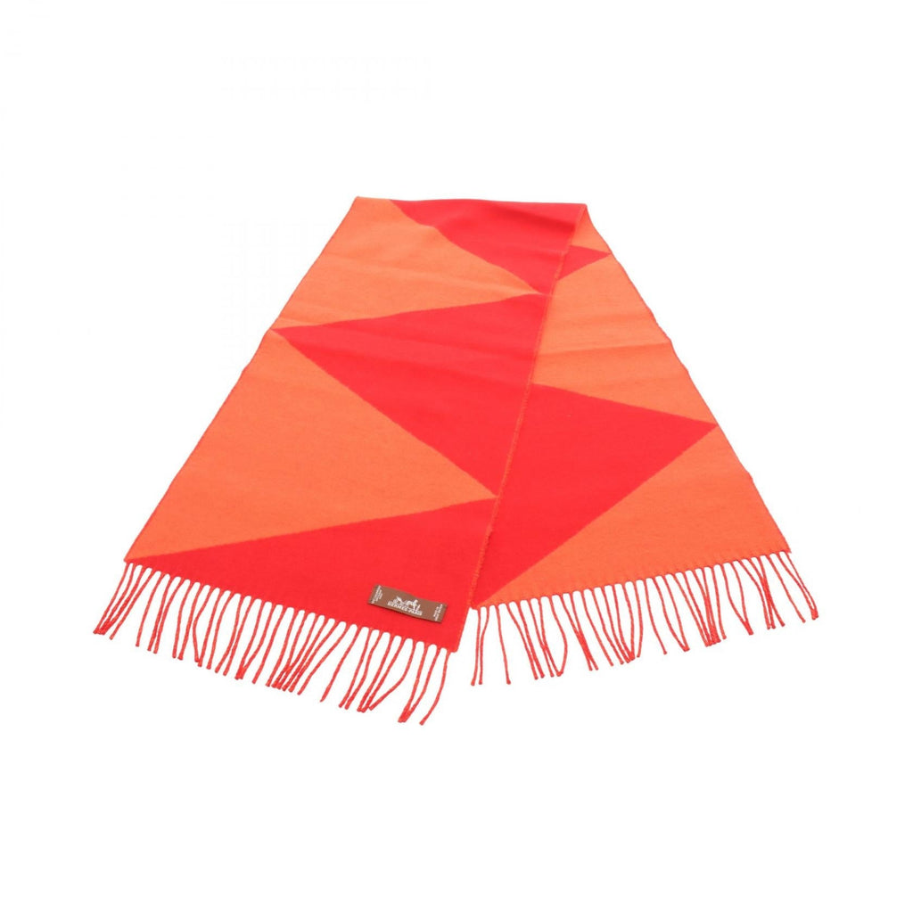 Hermès Kazak Zigzag · Cashmere Scarf