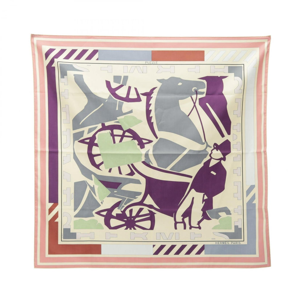 Hermès Puzzle · Cotton Carré
