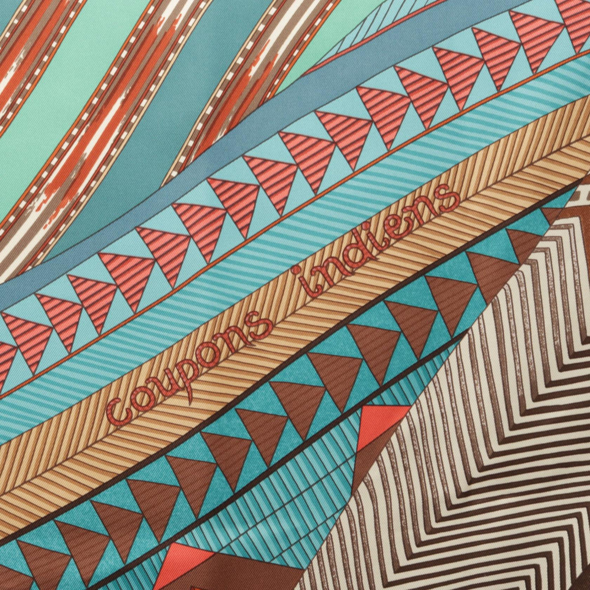 Hermès Coupons Indiens · Silk Carré