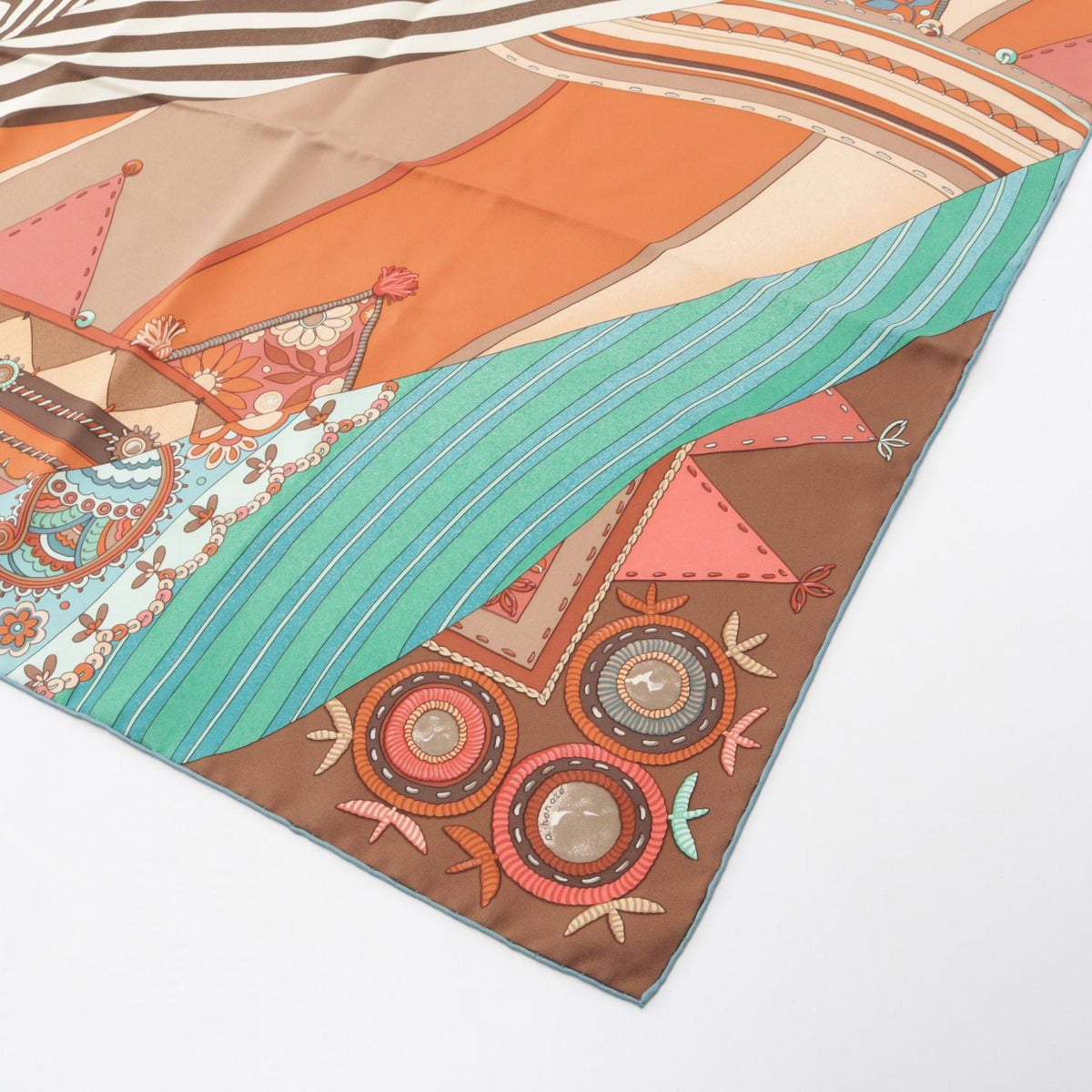 Hermès Coupons Indiens · Silk Carré