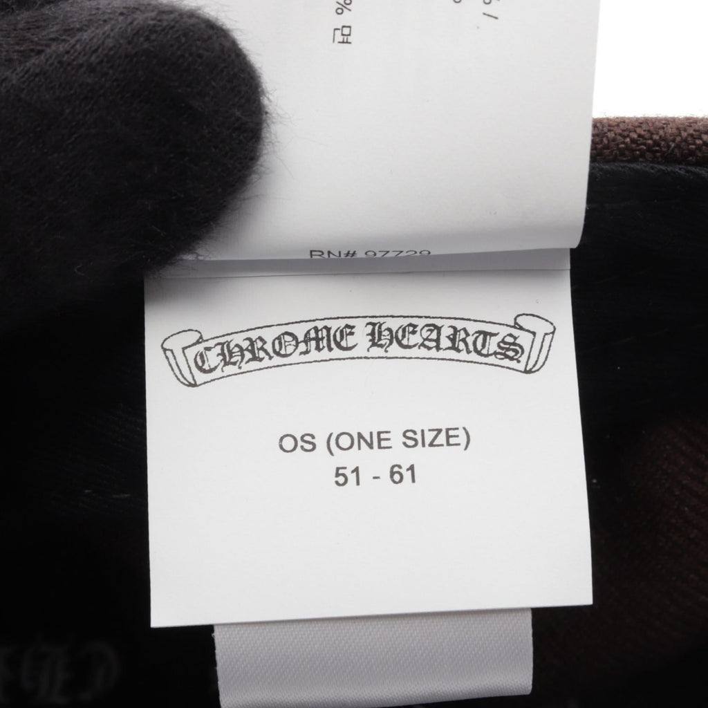 Chrome Hearts · 6-Panel Cap · Cotton