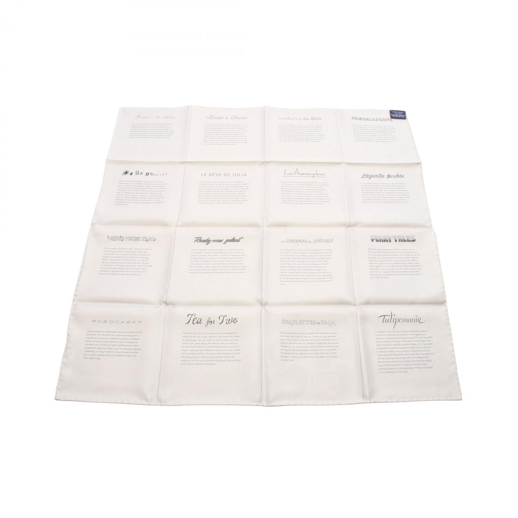 Hermès Carré 60 · Double Face · Silk