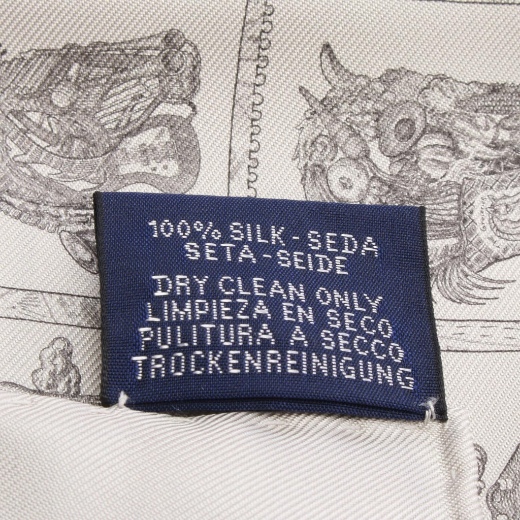 Hermès Carré 60 · Double Face · Silk