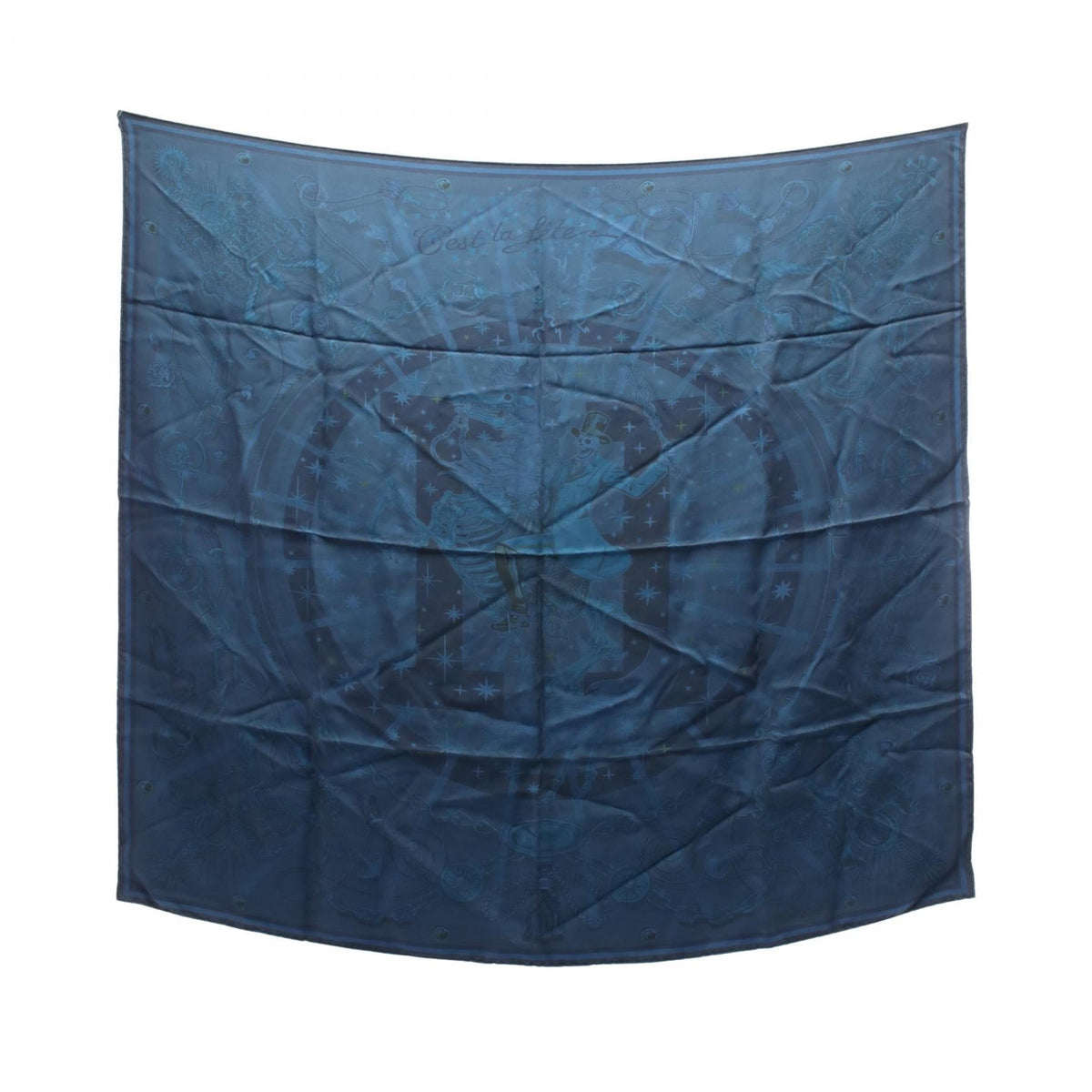 HERMÈS Carré 90 · C'est La Fête · Silk