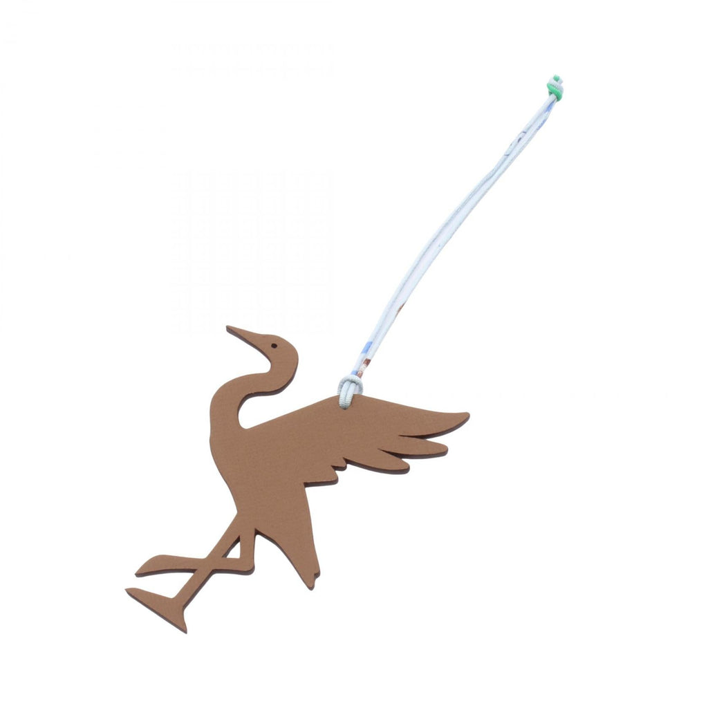 Hermès Petit H Tsuru Charm · Togo & Epsom