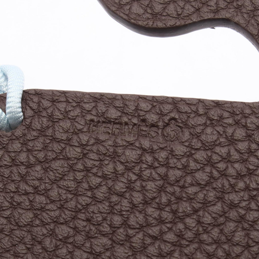 Hermès Petit H Tsuru Charm · Togo & Epsom