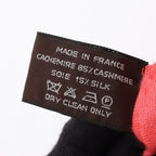 Hermès New Libris · Silk Cashmere Stole