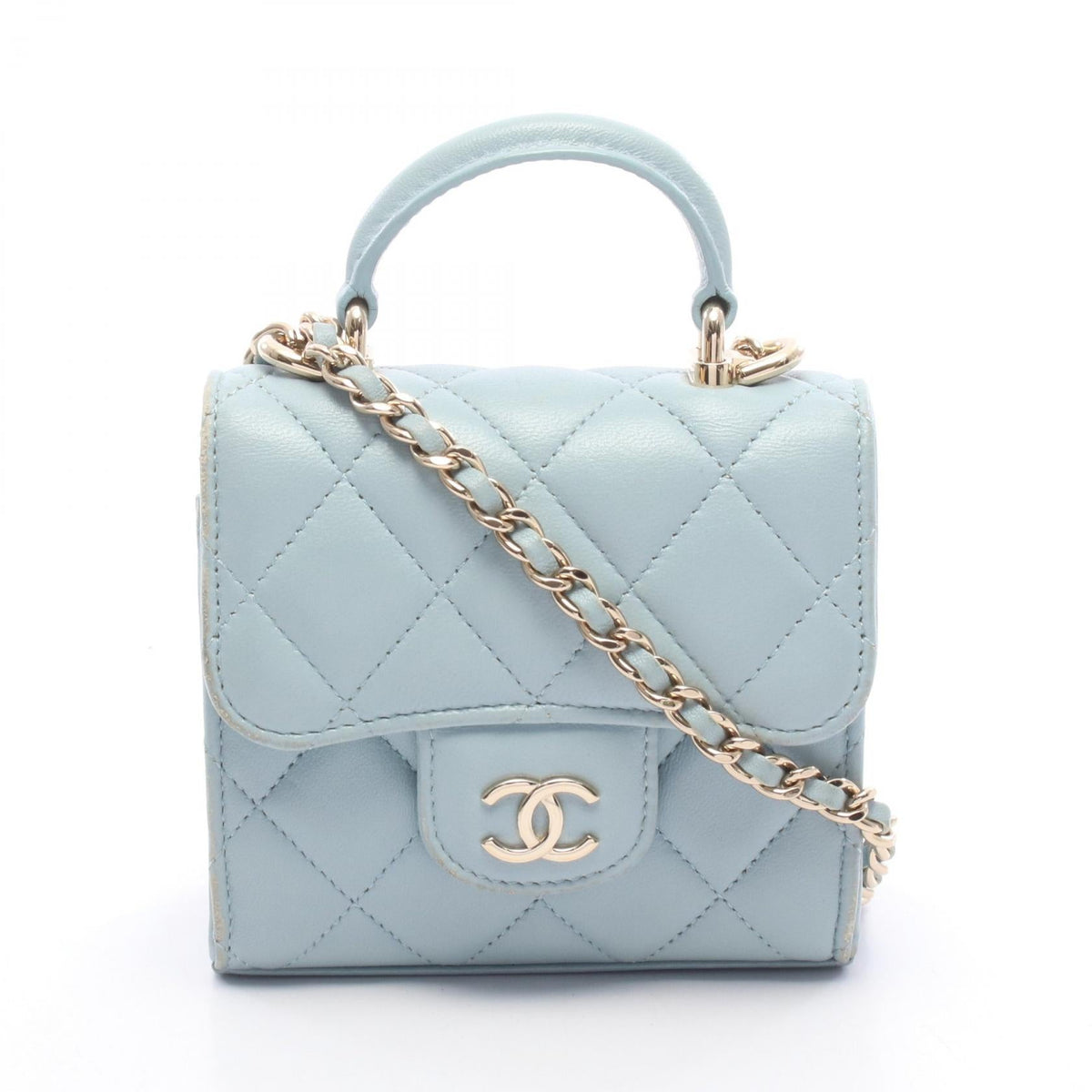 Chanel Mini Matelassé · Chain Clutch