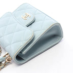 Chanel Mini Matelassé · Chain Clutch