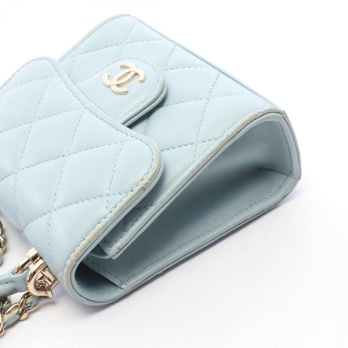 Chanel Mini Matelassé · Chain Clutch