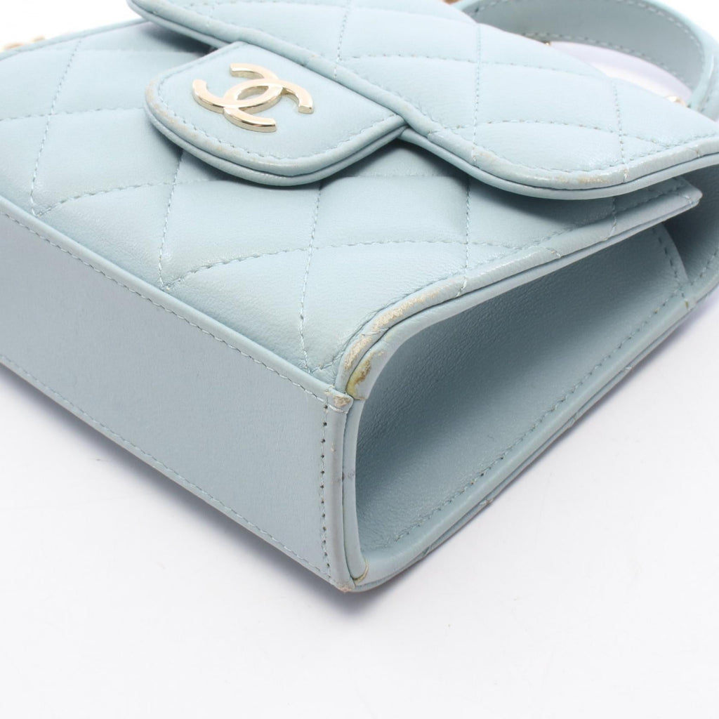 Chanel Mini Matelassé · Chain Clutch