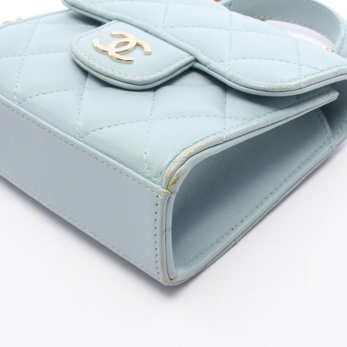Chanel Mini Matelassé · Chain Clutch
