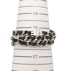 Chanel Premiere Rock · Triple Wrap · Steel