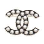CHANEL · COCO Mark Pearl Brooch