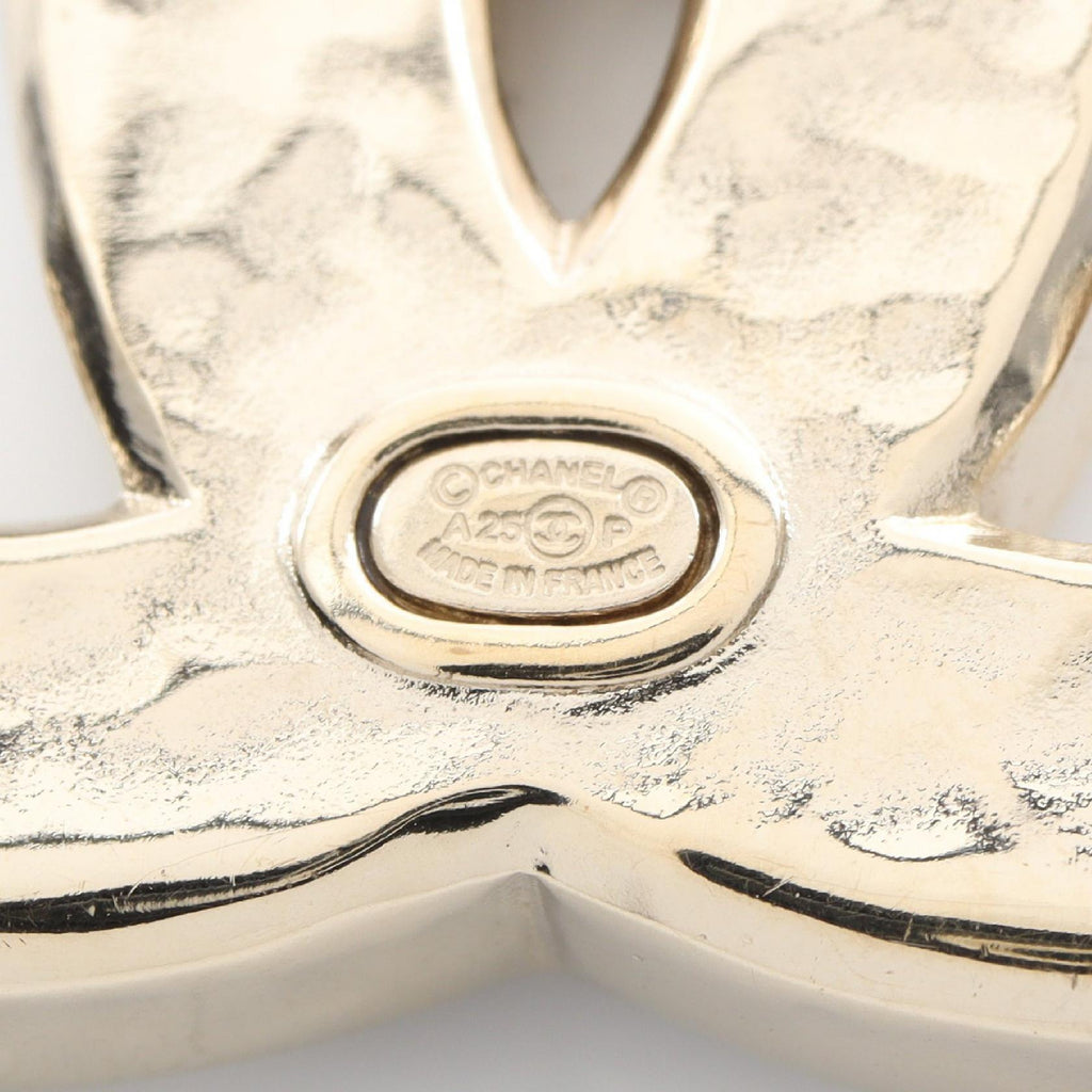 CHANEL · COCO Mark Pearl Brooch