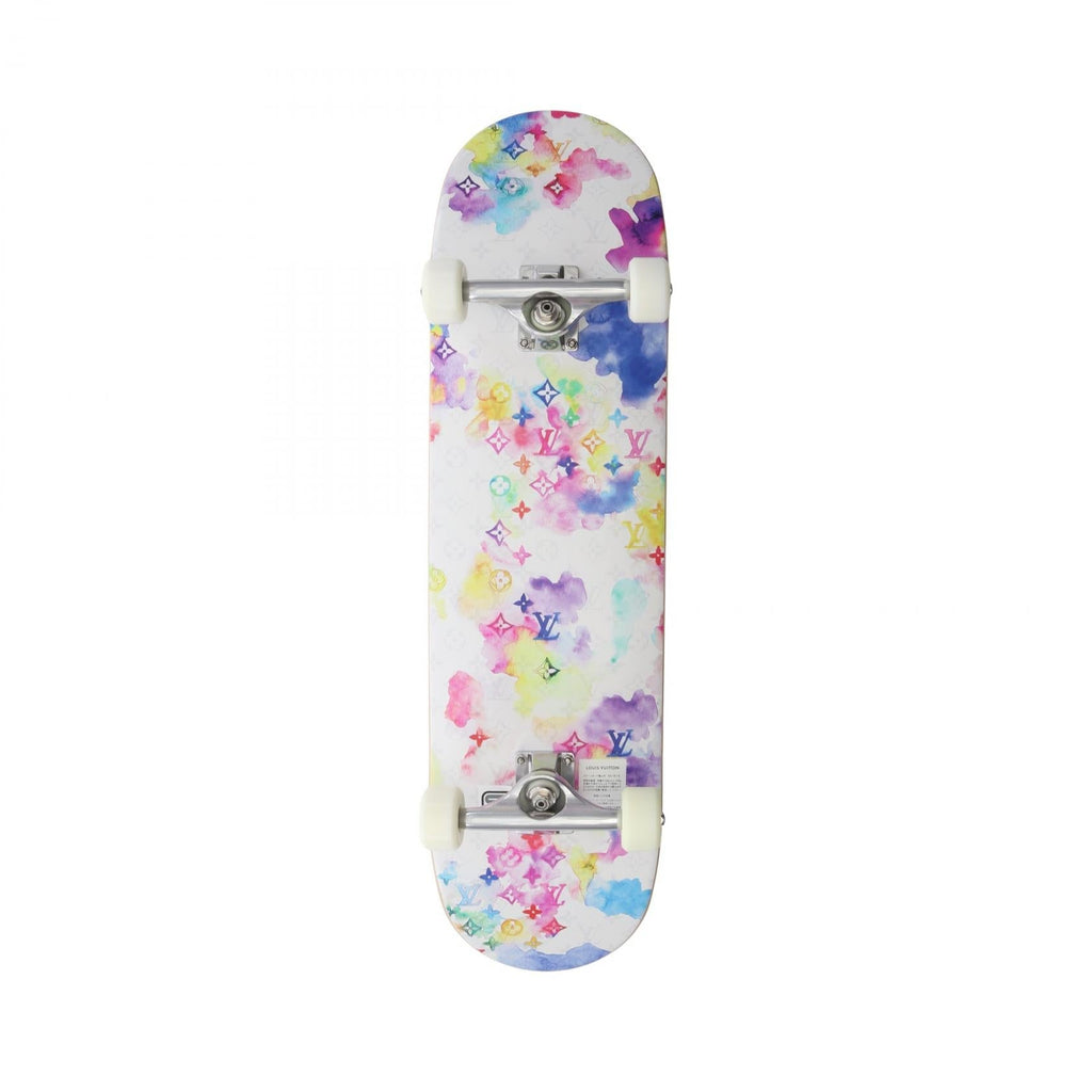 Louis Vuitton Monogram Watercolor Skateboard