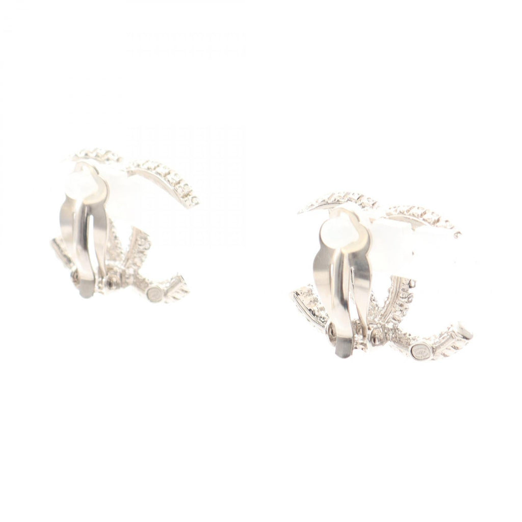 CHANEL CC Earrings · Rhinestone