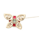 Chanel Butterfly Brooch · Pearl · Rhinestone