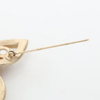 Chanel Butterfly Brooch · Pearl · Rhinestone
