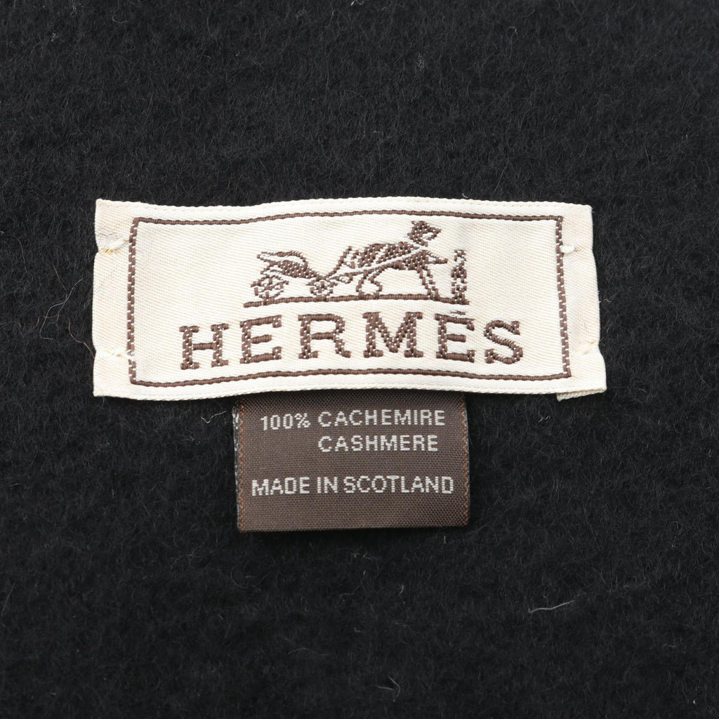 Hermès Logo Embroidery · Cashmere Shawl
