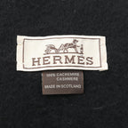 Hermès Logo Embroidery · Cashmere Shawl