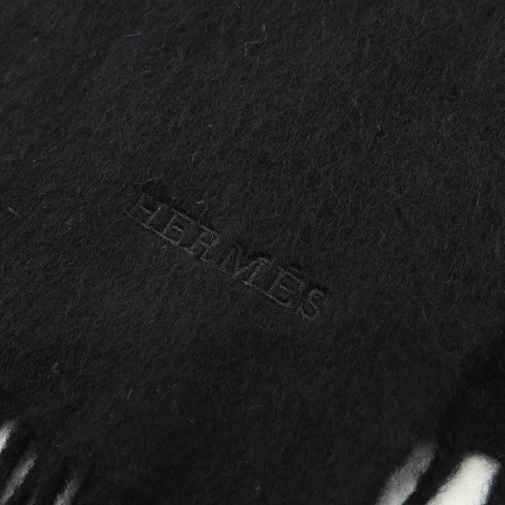 Hermès Logo Embroidery · Cashmere Shawl