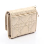 Dior Lady Dior · Cannage Lambskin · Tri-fold