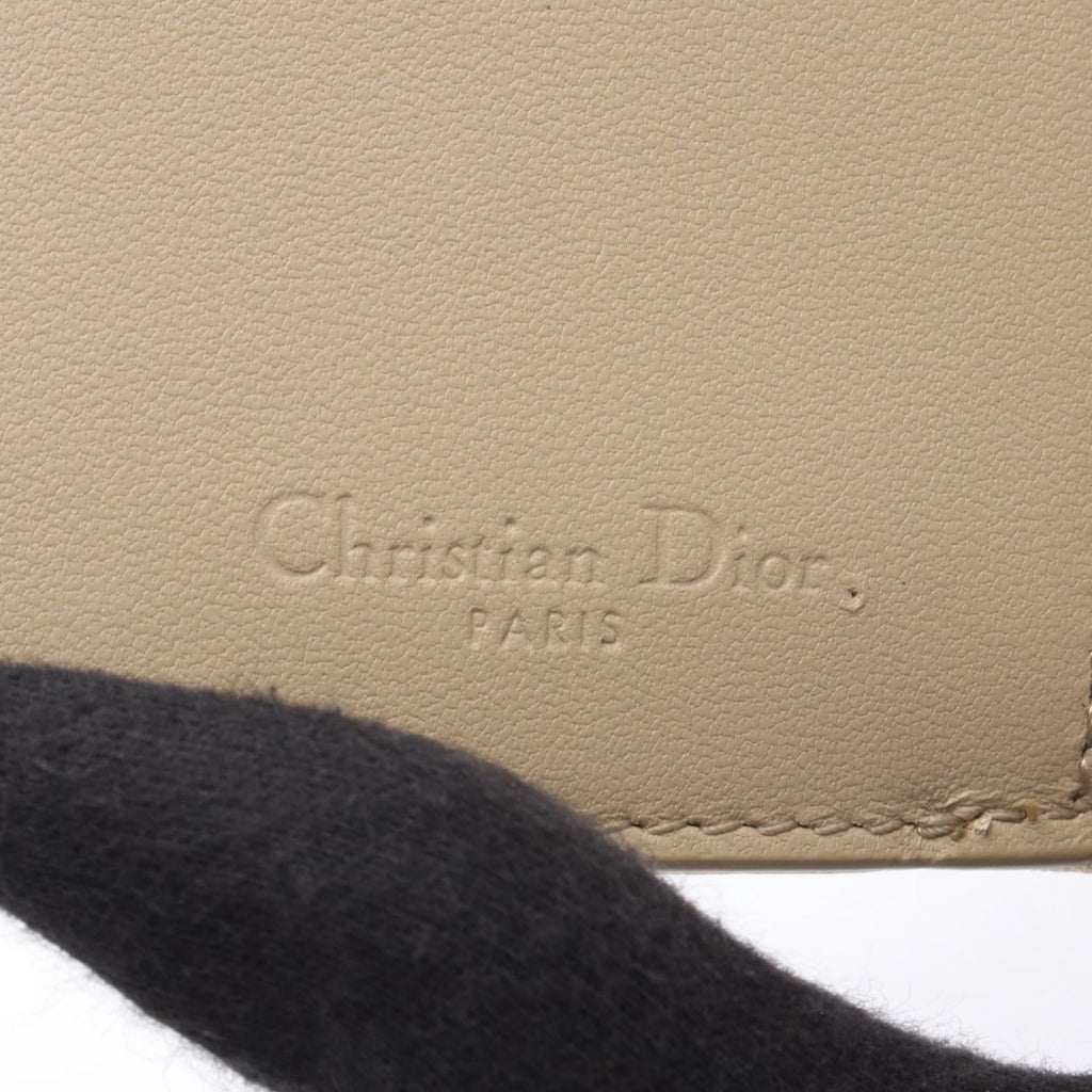 Dior Lady Dior · Cannage Lambskin · Tri-fold